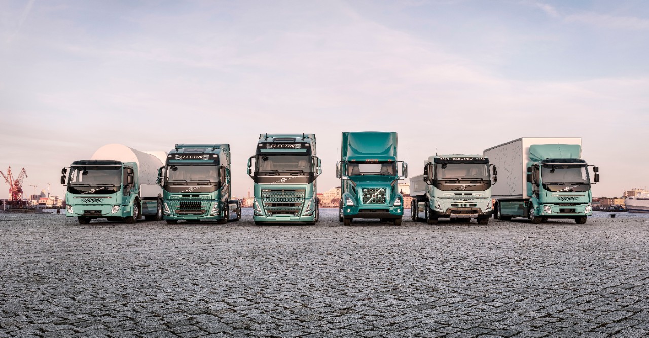 Volvo's range of electric trucks